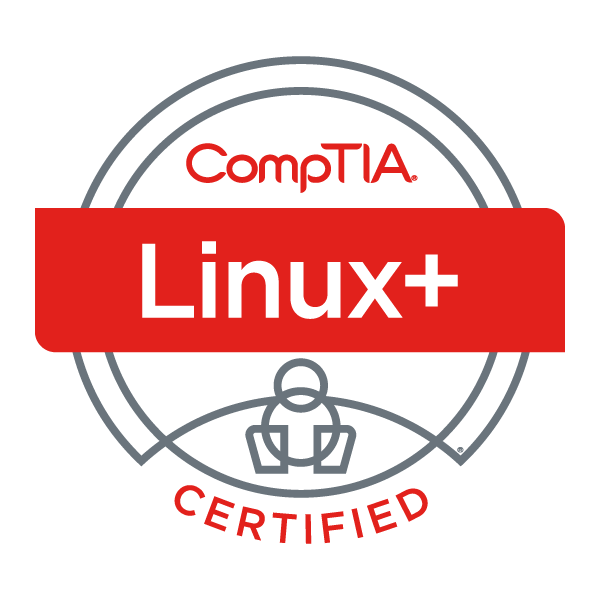 CompTIA Linux+ certification badge